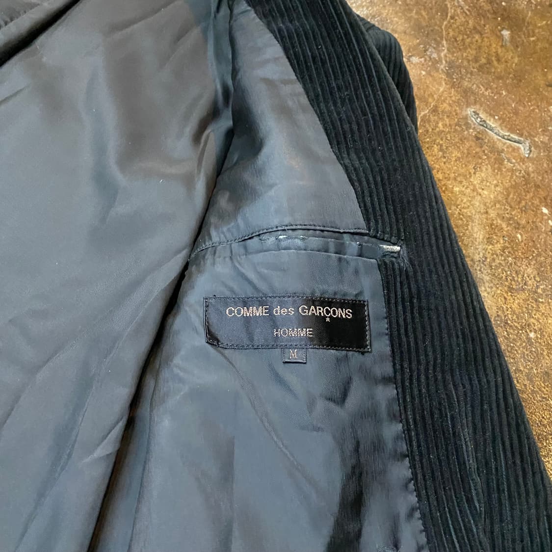 88aw 꼼데가르송 코듀로이 셋업 아카이브 상품이미지5