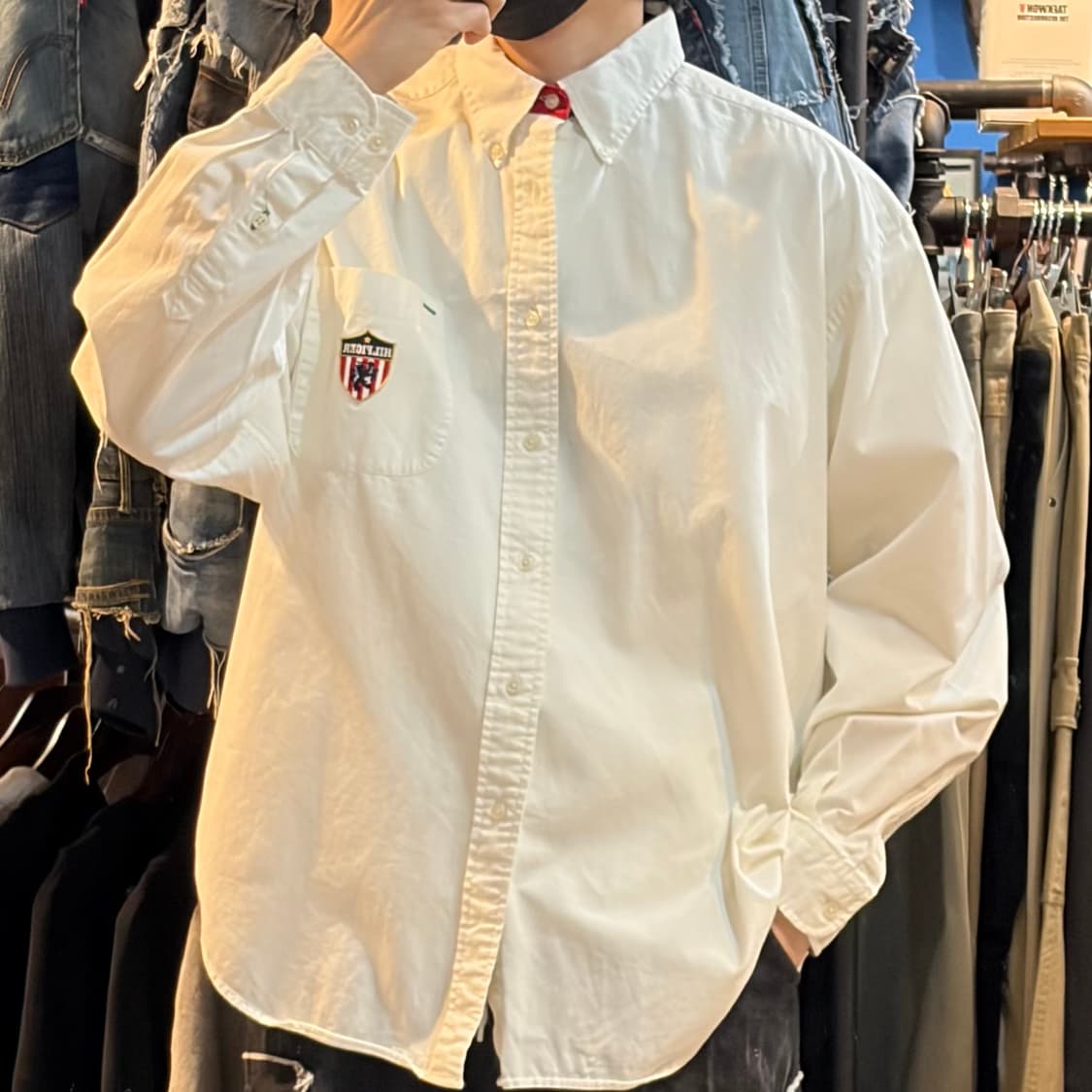 [NO.9] 타미힐피거 화이트 셔츠 상품이미지2