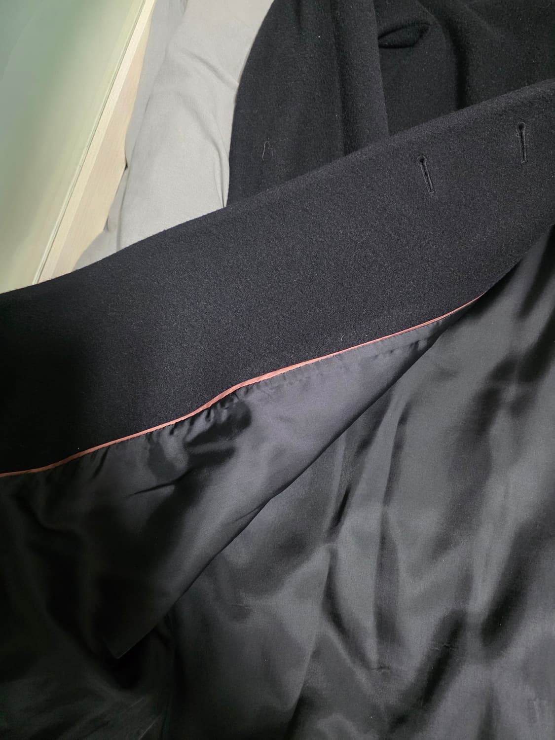 DKNY 울 코트 샘플 상품이미지2