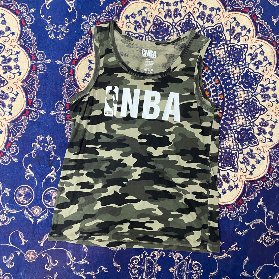 [100] NBA 카모 나시 슬리슬리브 상품이미지1