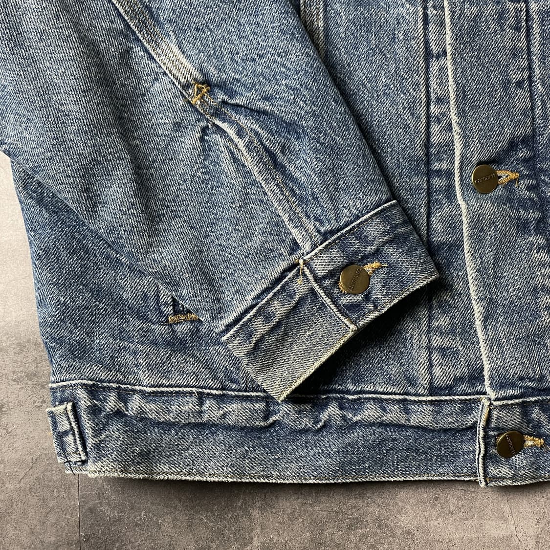 CARHARTT 칼하트 빈티지 데님 자켓 A00358 상품이미지6