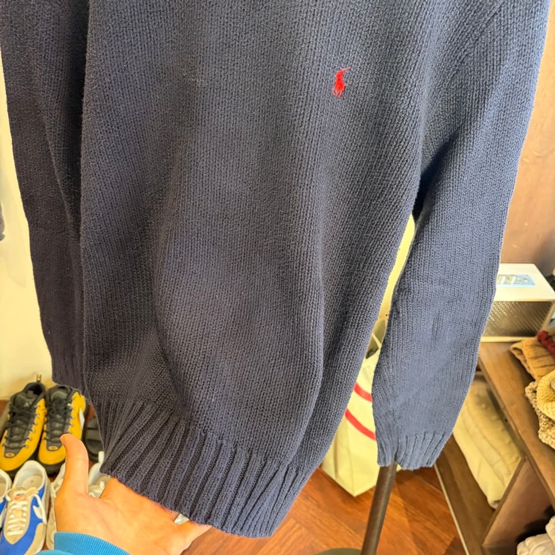 15691 - 폴로 랄프로렌 네이비 니트 상품이미지6