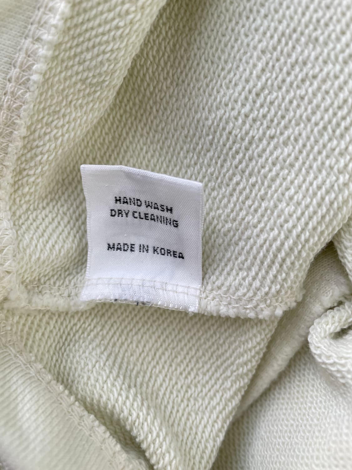 디그 에디션 V넥 크롭 스웨트 베스트 상품이미지7