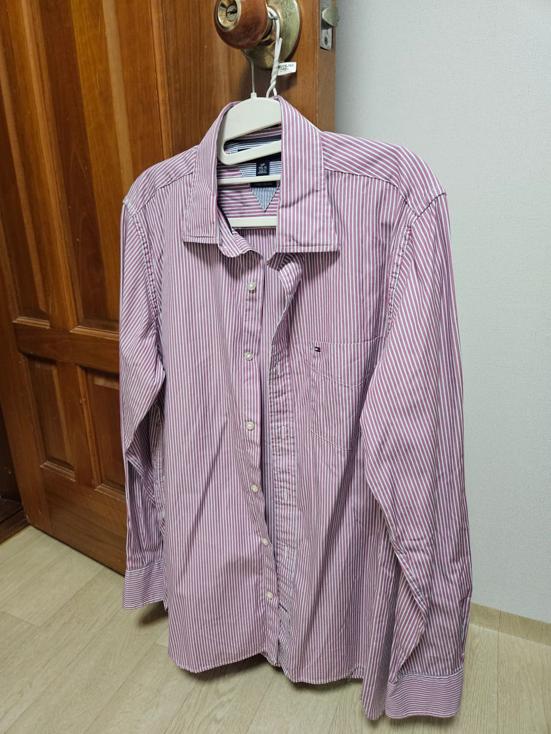 [100] 타미힐피거 레드 스트라이프 셔츠 상품이미지2