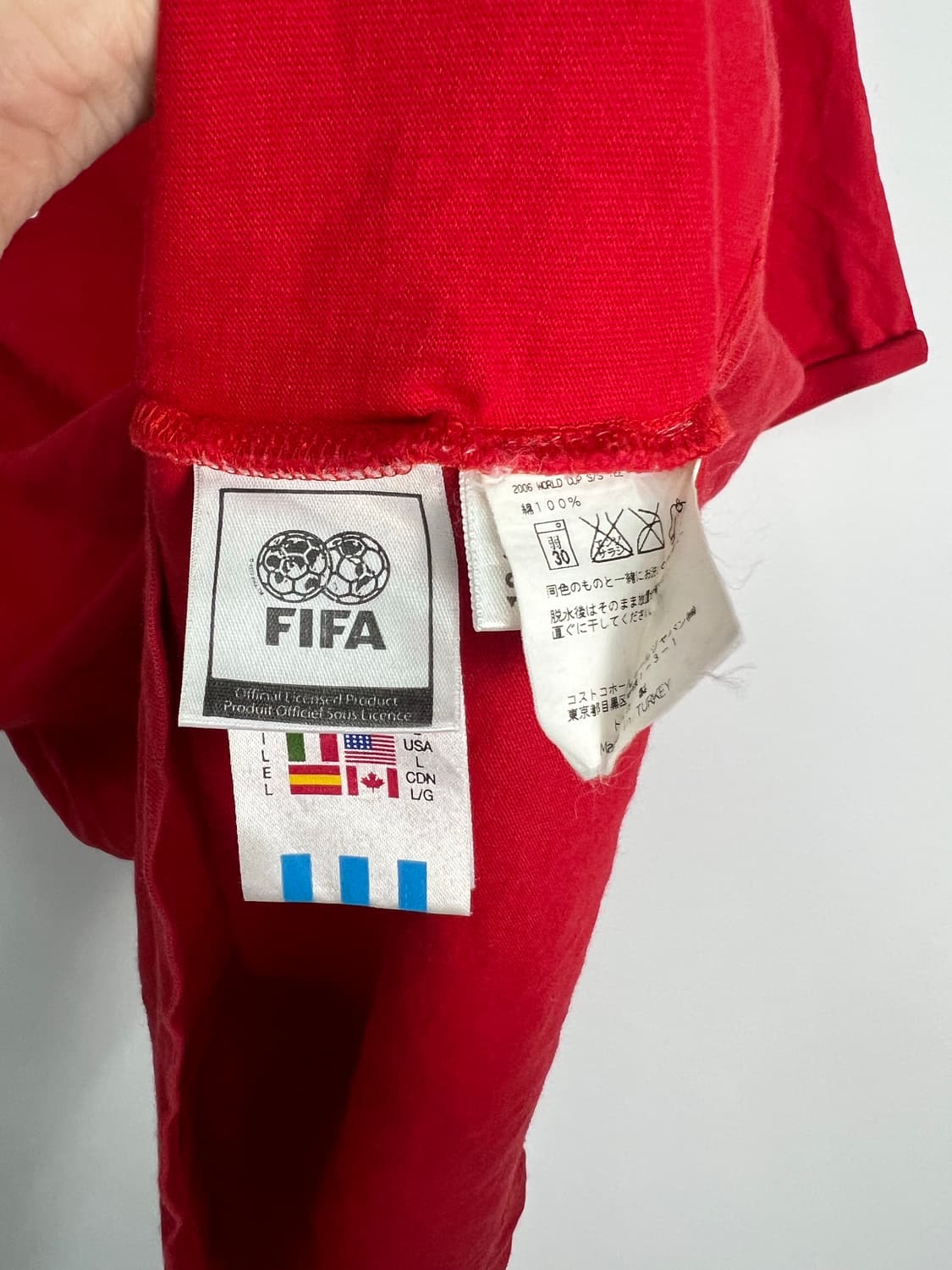 잉글랜드 월드컵 아디다스 반팔 티셔츠 상품이미지3