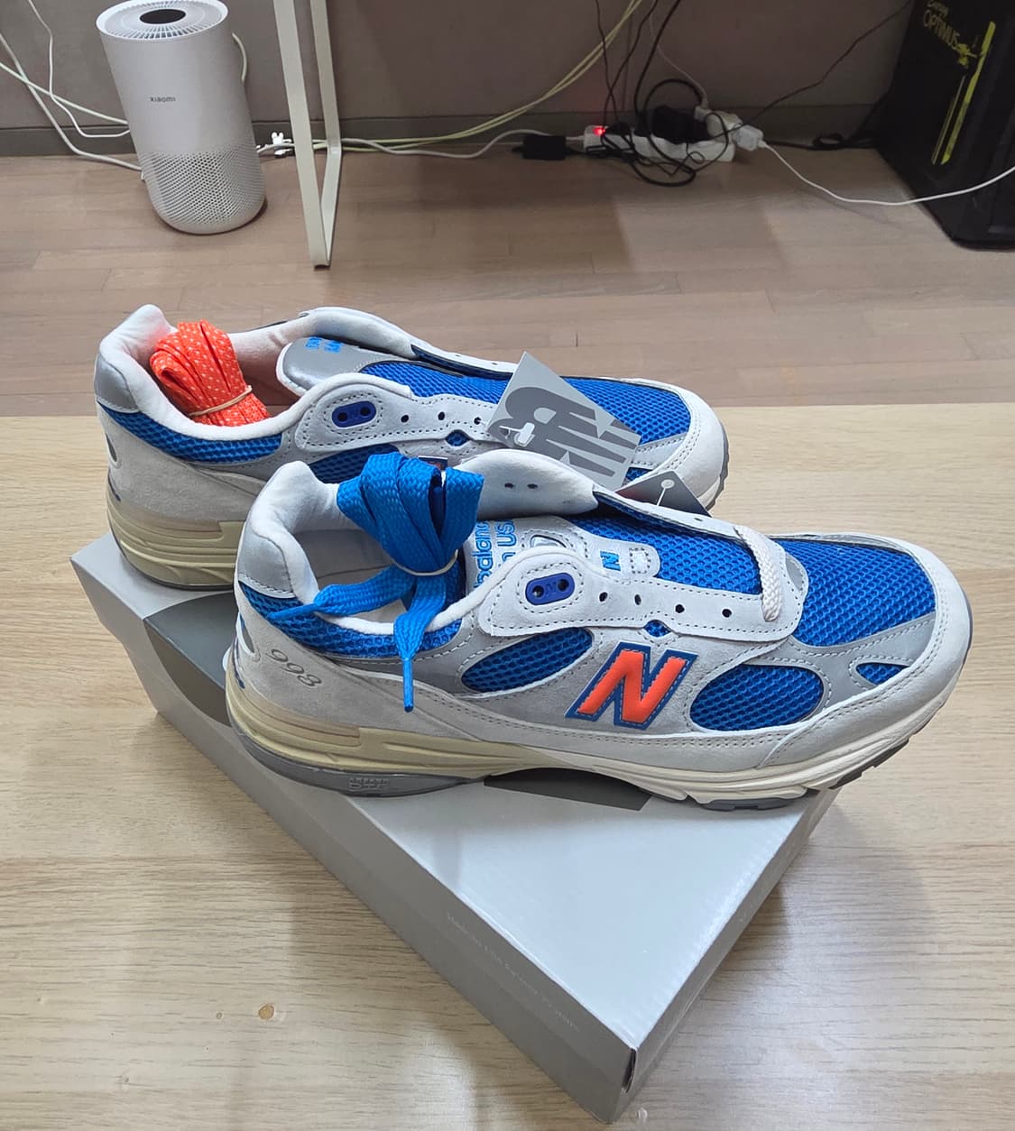 [새제품,265]뉴발란스 키스 메디슨스퀘어 993 그레이매터 상품이미지6