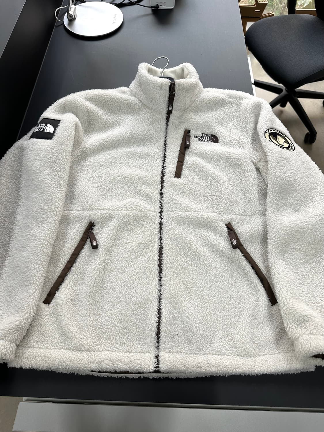 노스페이스 화이트라벨 화이트초코 리모 플리스자켓 상품이미지5