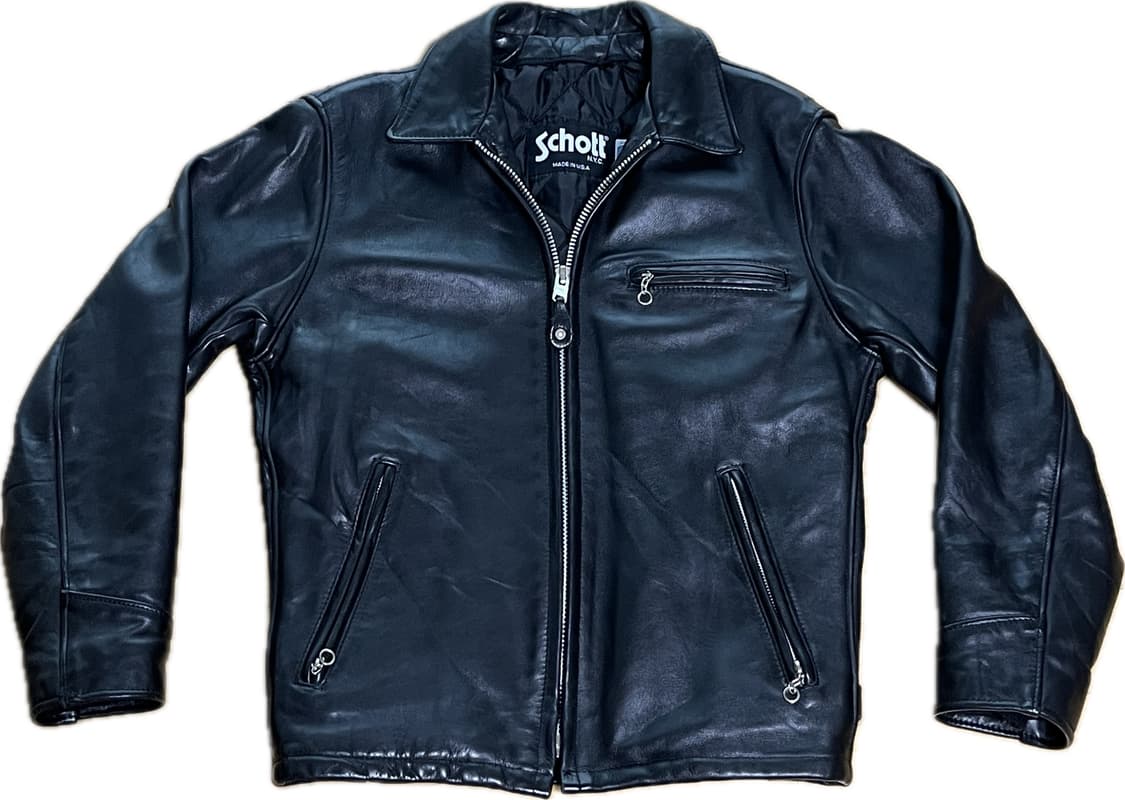 Schott USA 싱글 레더자켓 상품이미지1