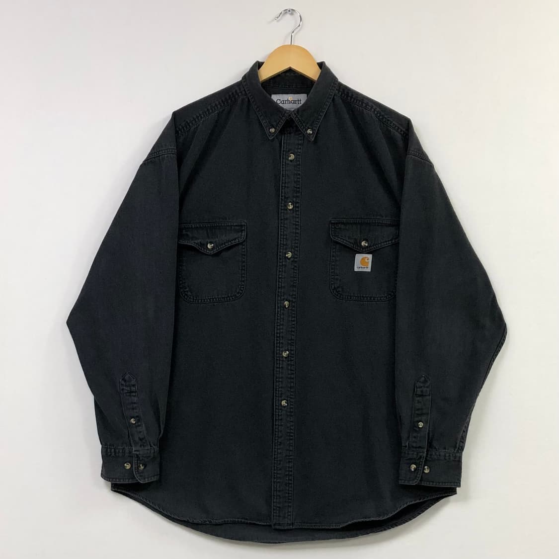 Xxl 칼하트 블랙데님 셔츠 상품이미지2