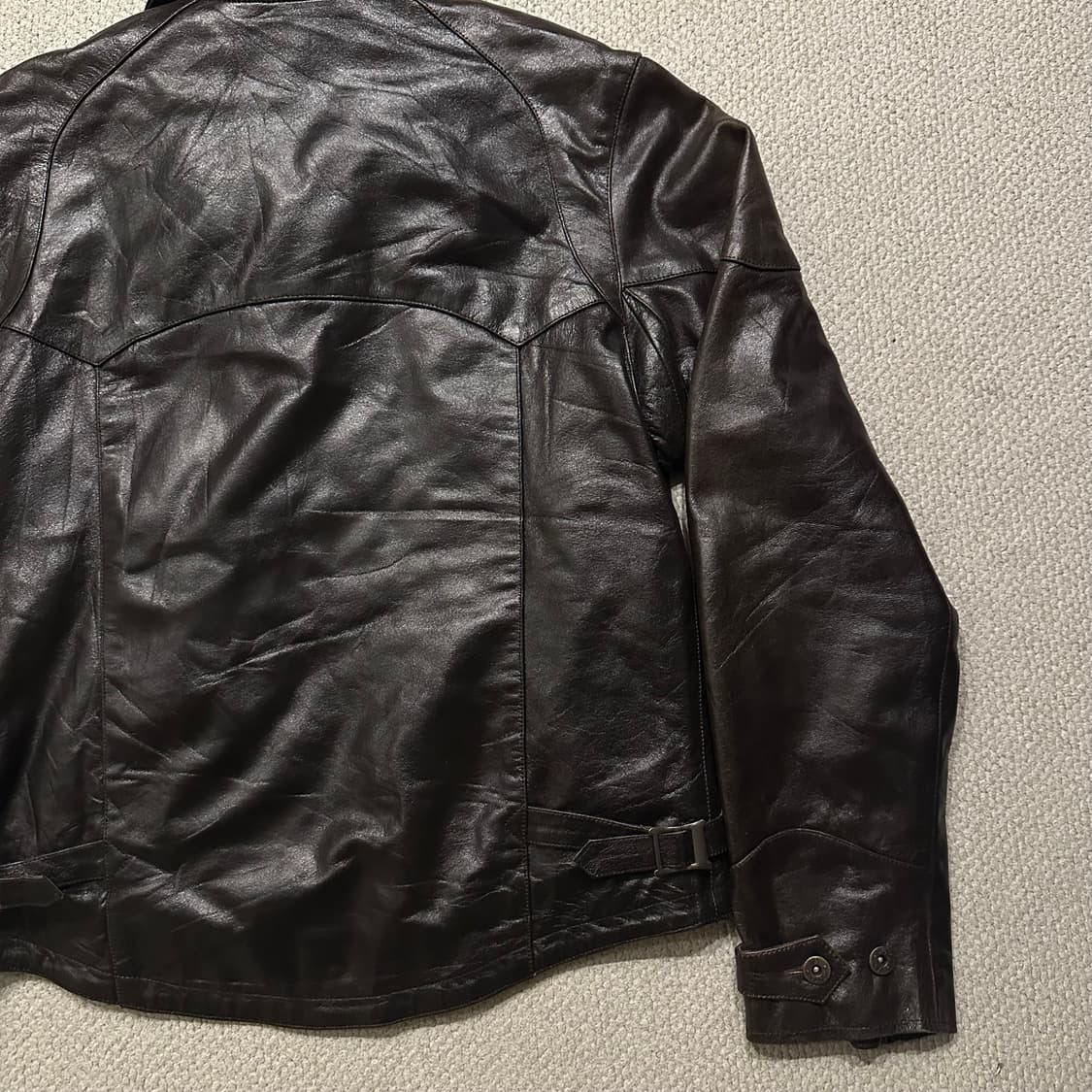 ROLE AND CODE 램스킨 레더 자켓 상품이미지9