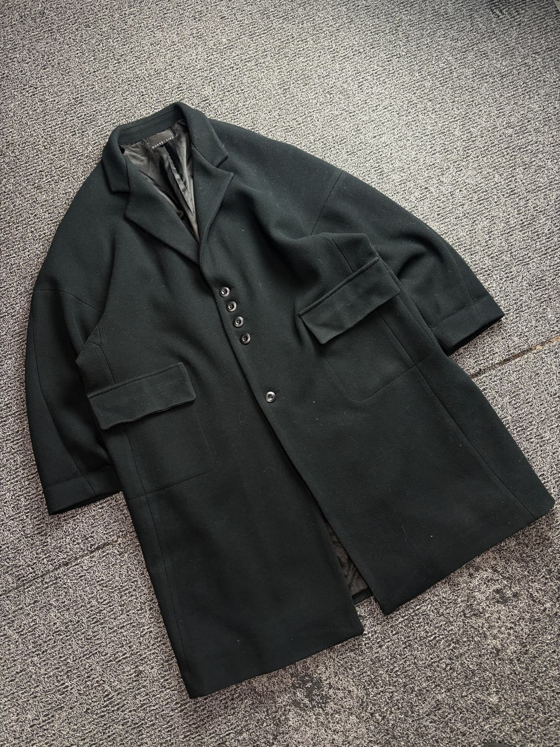 빈티지 아카이브 오버 사이징 울 발마칸 코트 2880 상품이미지1