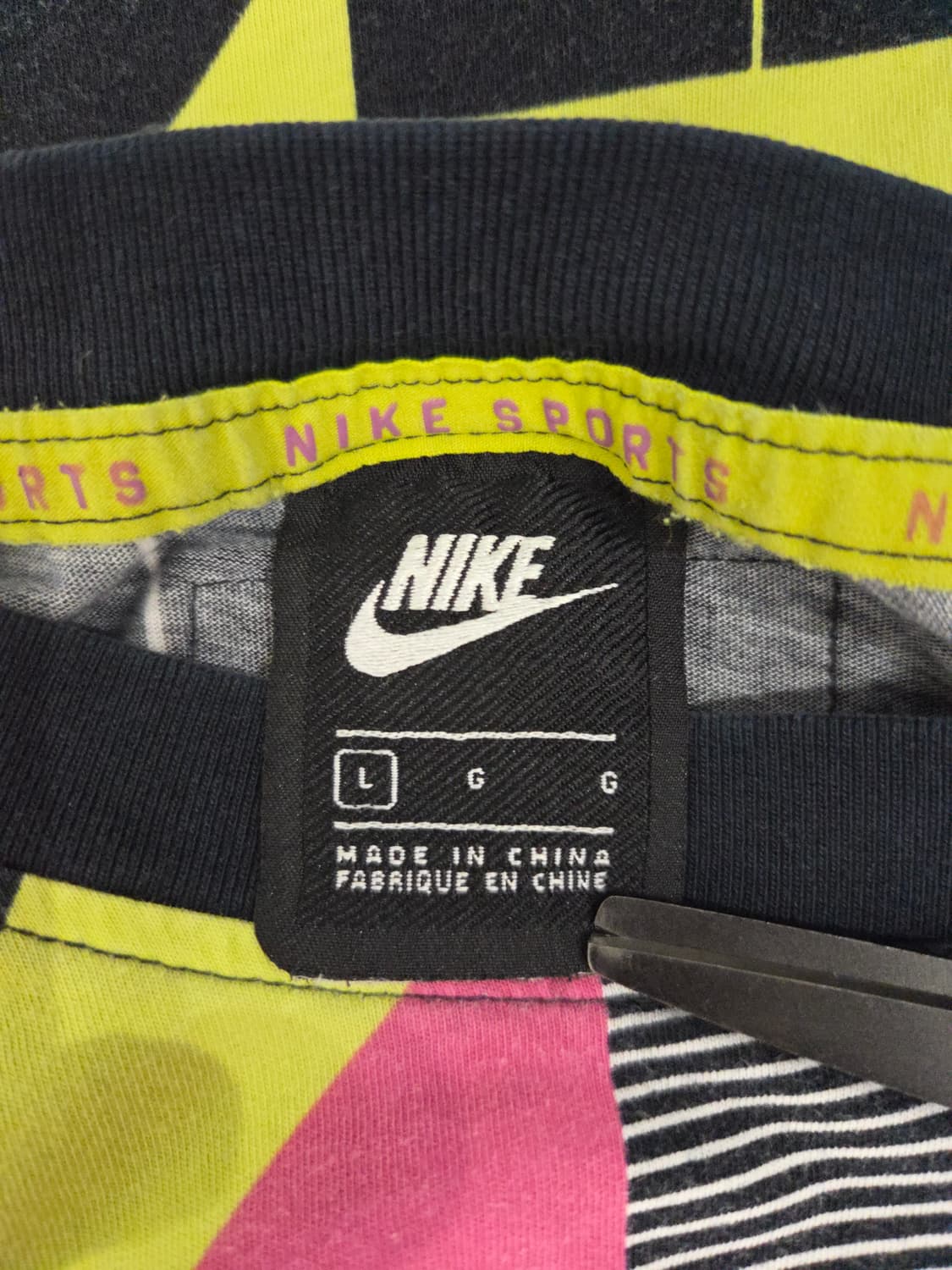 NIKE 나이키 NSW 패치워크 모자이크 반팔 티셔츠 상품이미지7