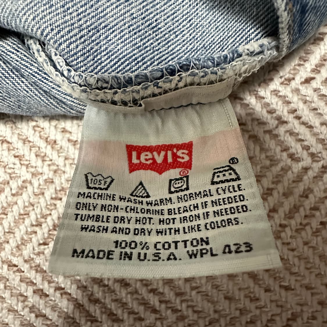 LEVI'S 501 90's usa made jeans 상품이미지4