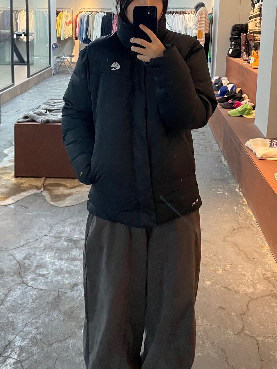 나이키 ACG 다운 블랙 푸퍼 자켓 H602 상품이미지1
