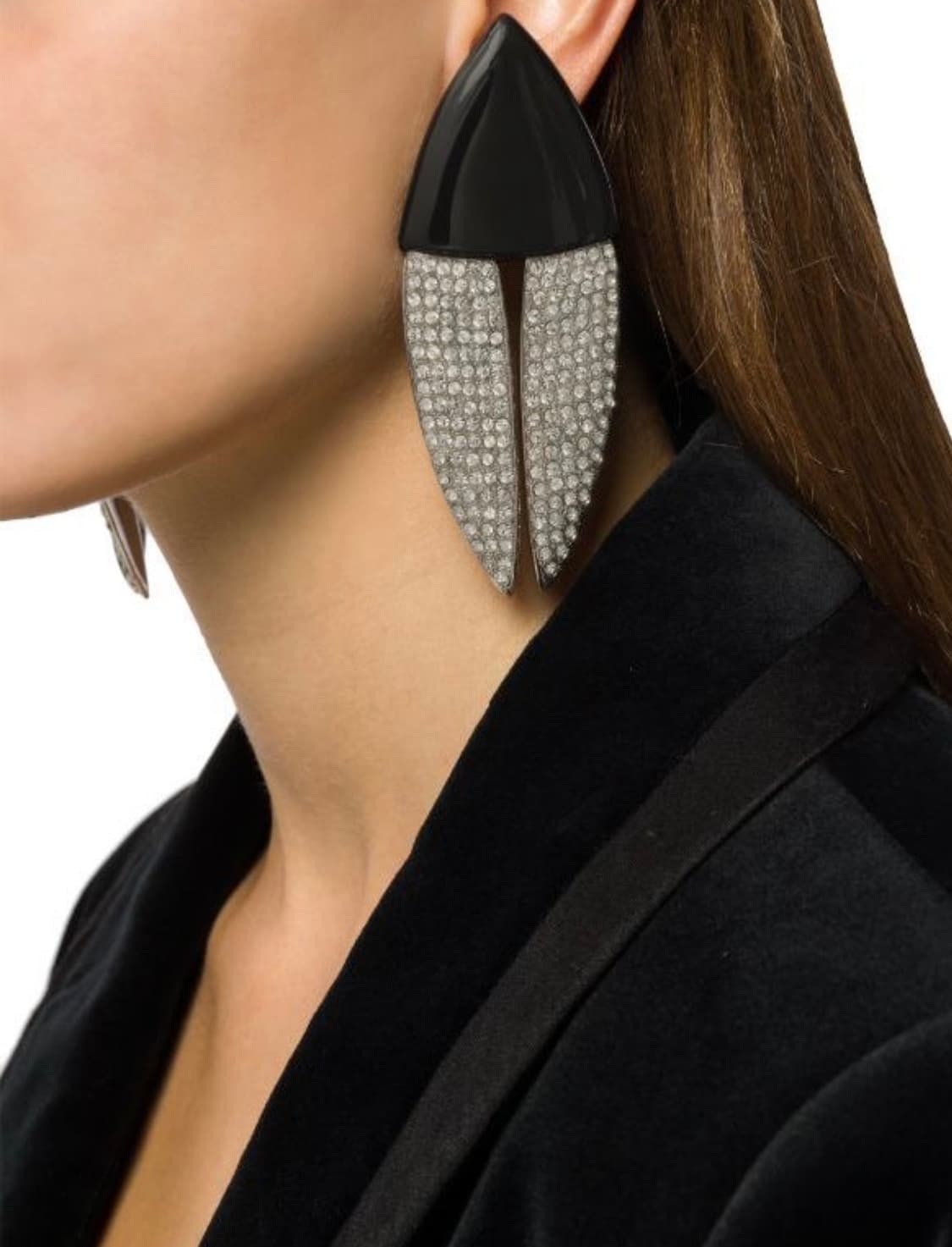 생로랑 크리스털 맥시 이어링  상품이미지1