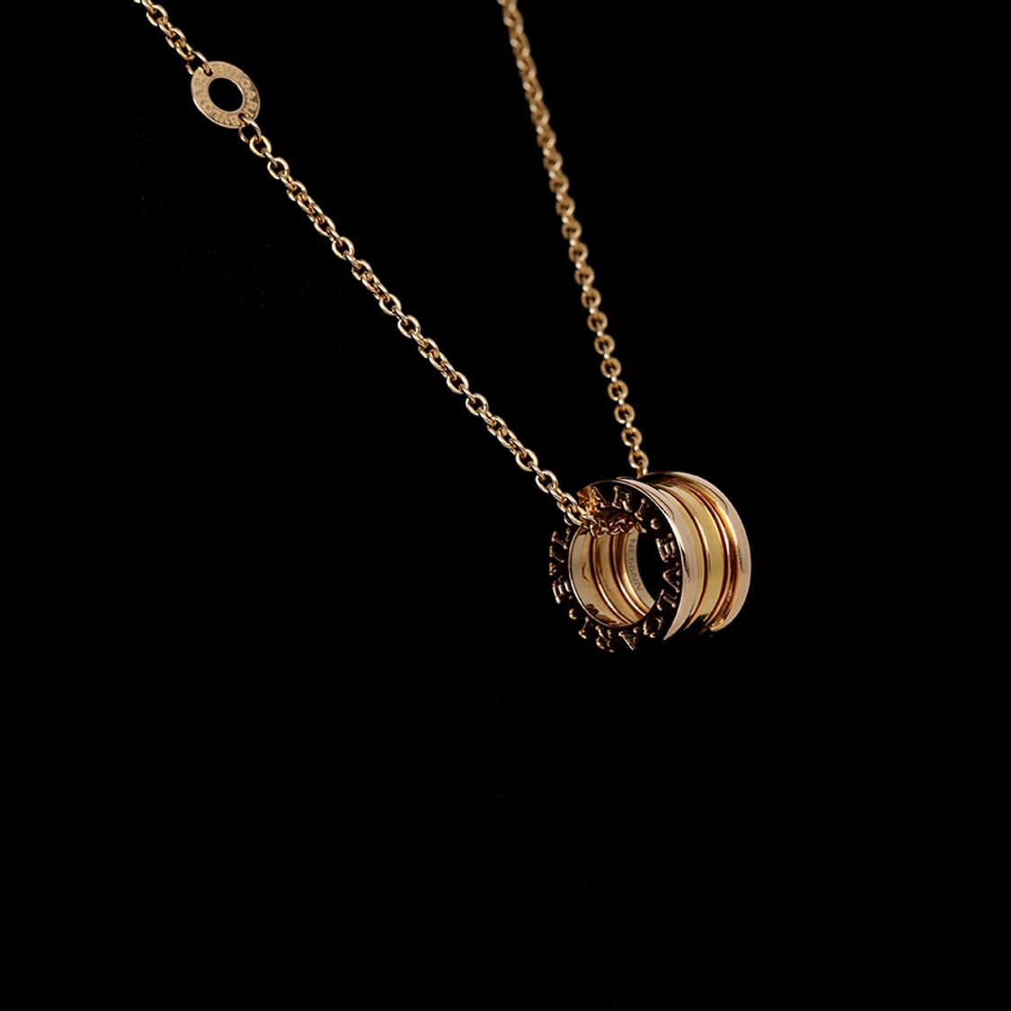 불가리 비제로원 네크리스 18K 옐로우골드 목걸이 352814 상품이미지4