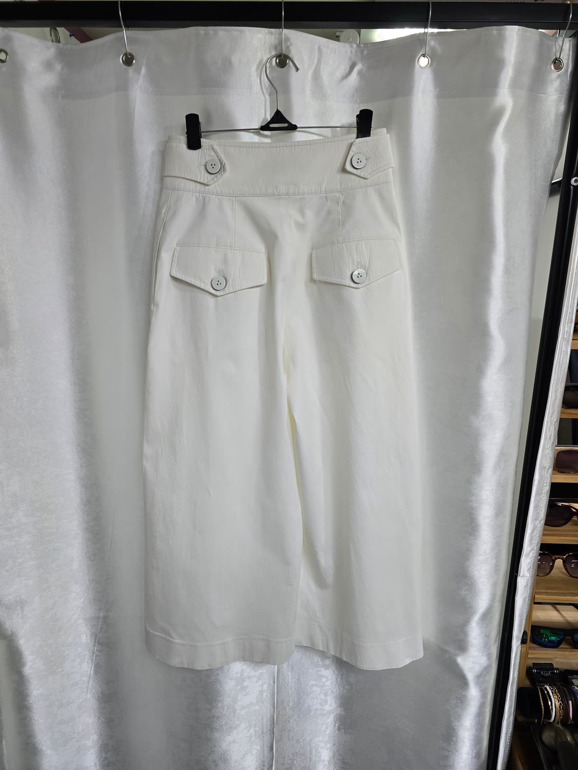 럭키슈에뜨 화이트 와이드 팬츠 (1511) 상품이미지2