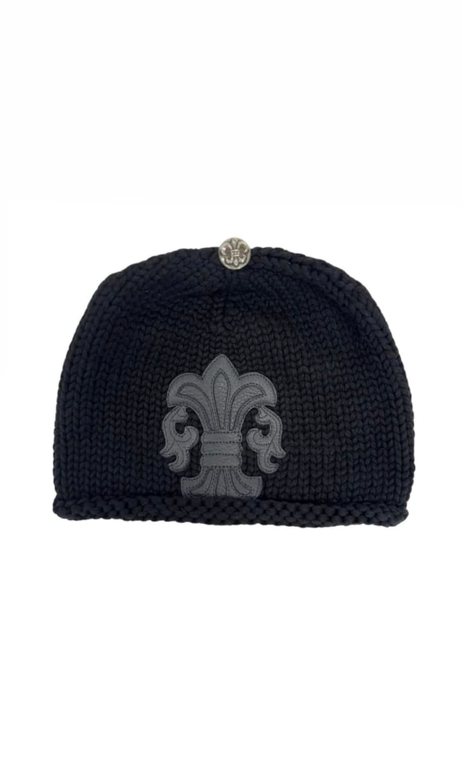 급처)크롬하츠 플레어 레더 패치 비니 코튼 상품이미지1