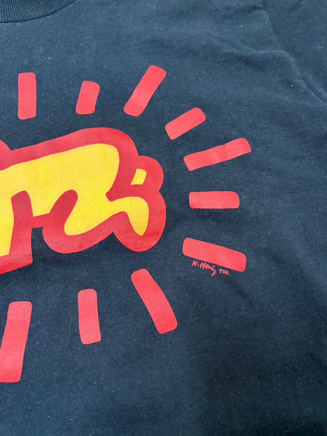 90s keith haring 키스헤링 티셔츠 상품이미지3