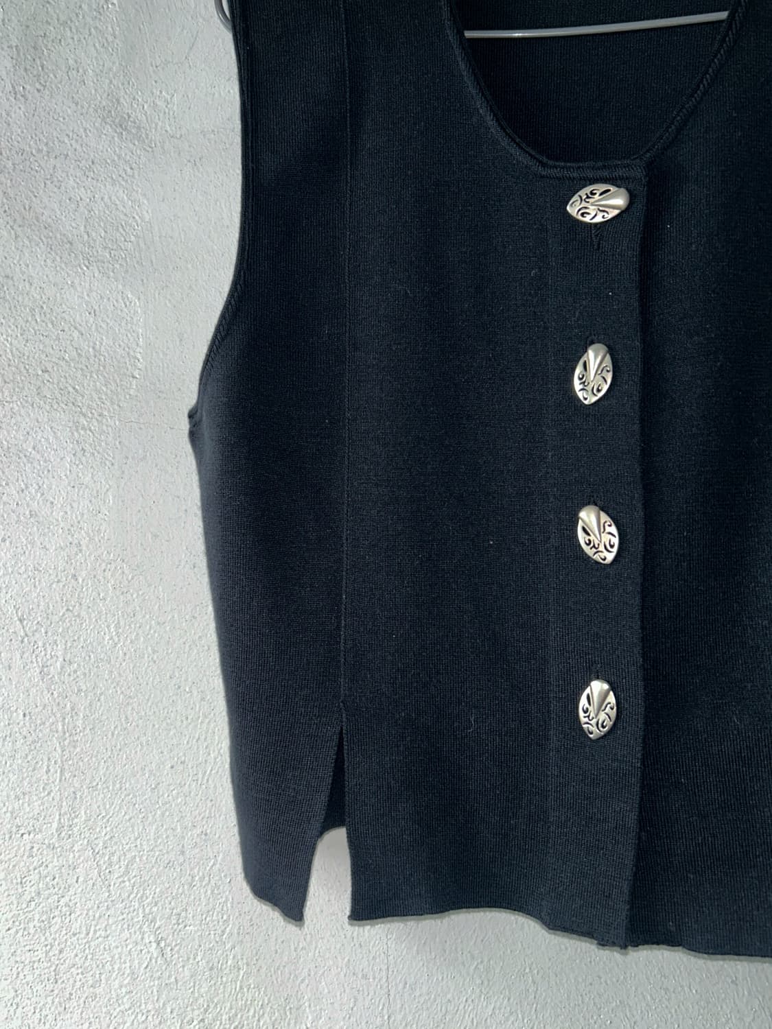 Bally Vintage Knit Button Vest 상품이미지4