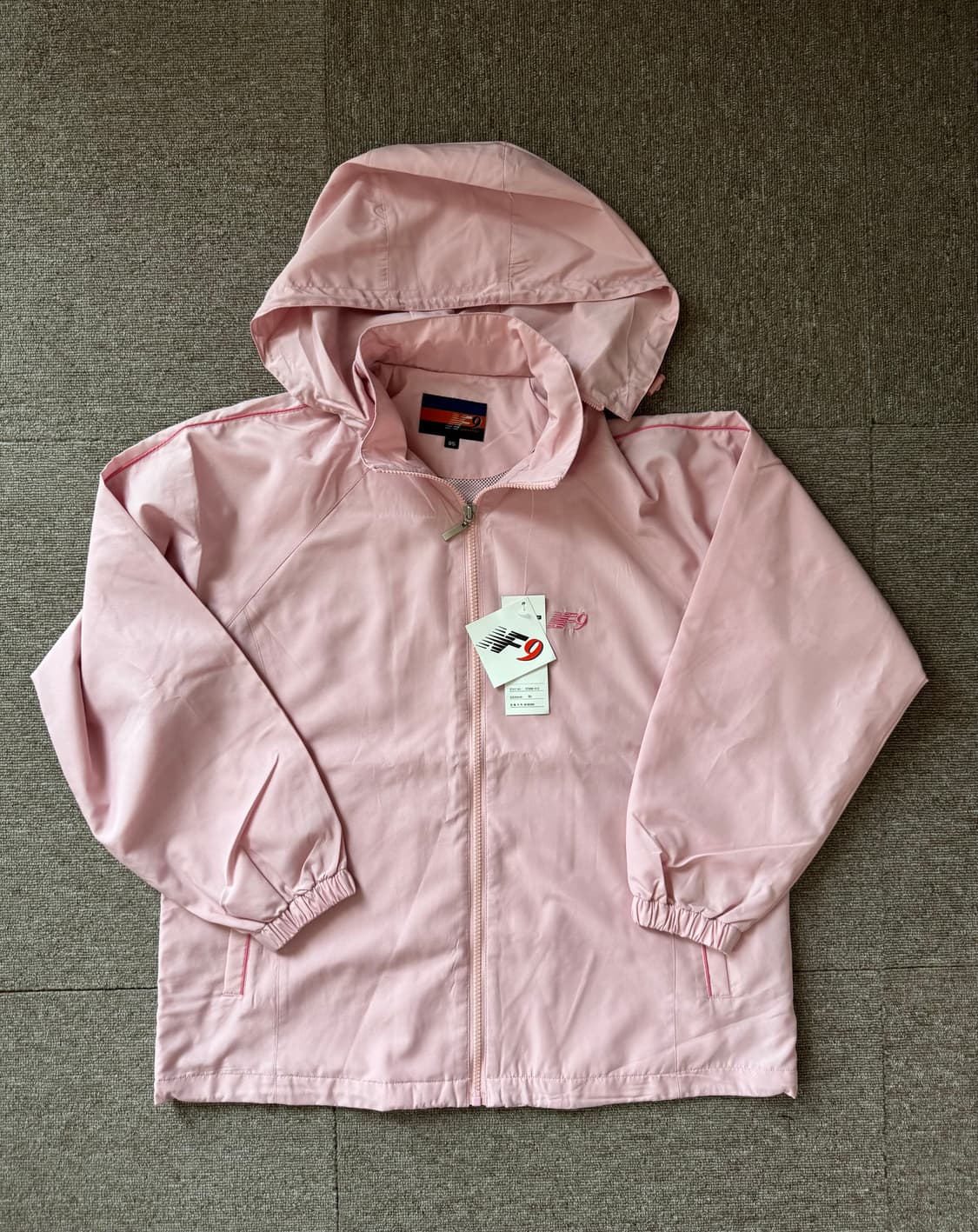 핑크 바람막이 세트 상품이미지1