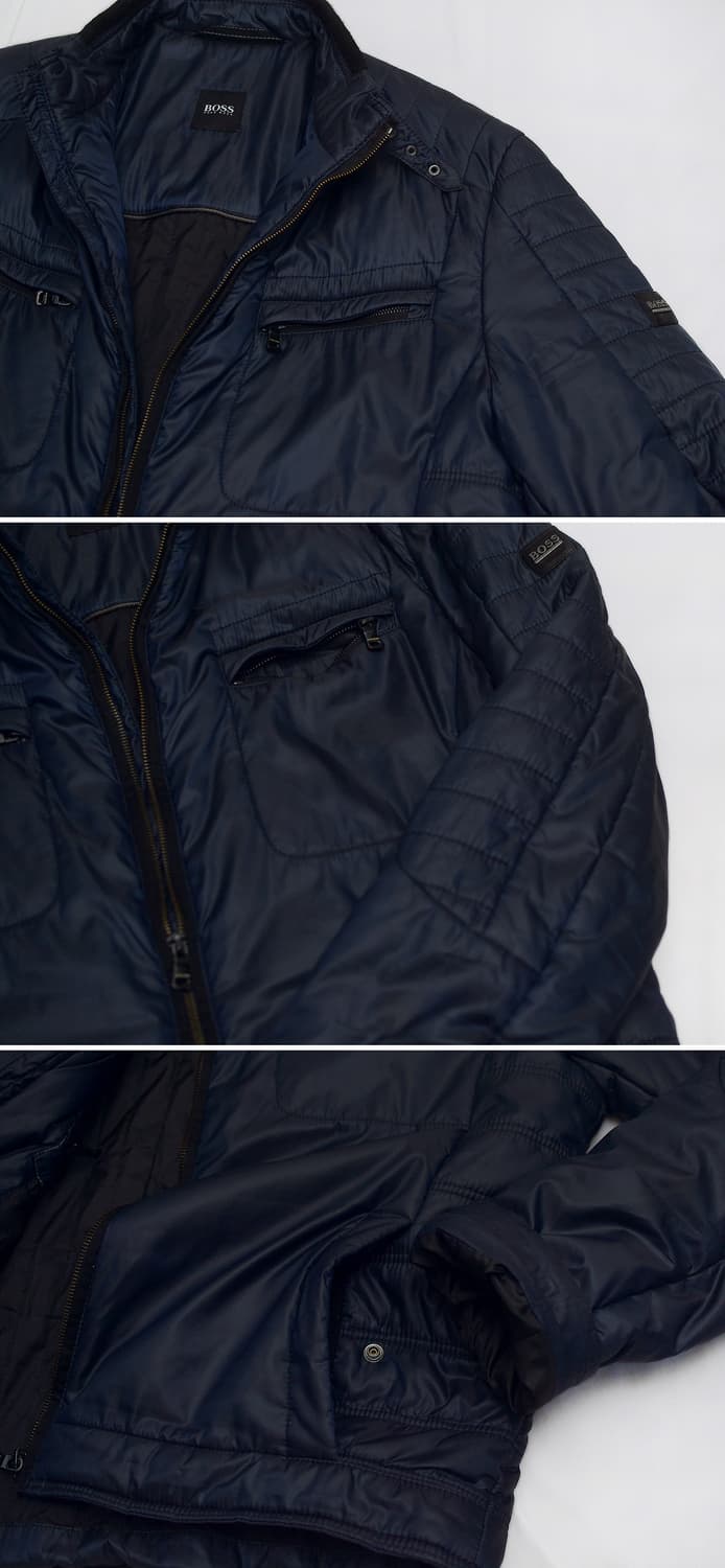 휴고 보스 싱글 집업 라이더 소프트 패딩 자켓 (52 / 100-105) 상품이미지8