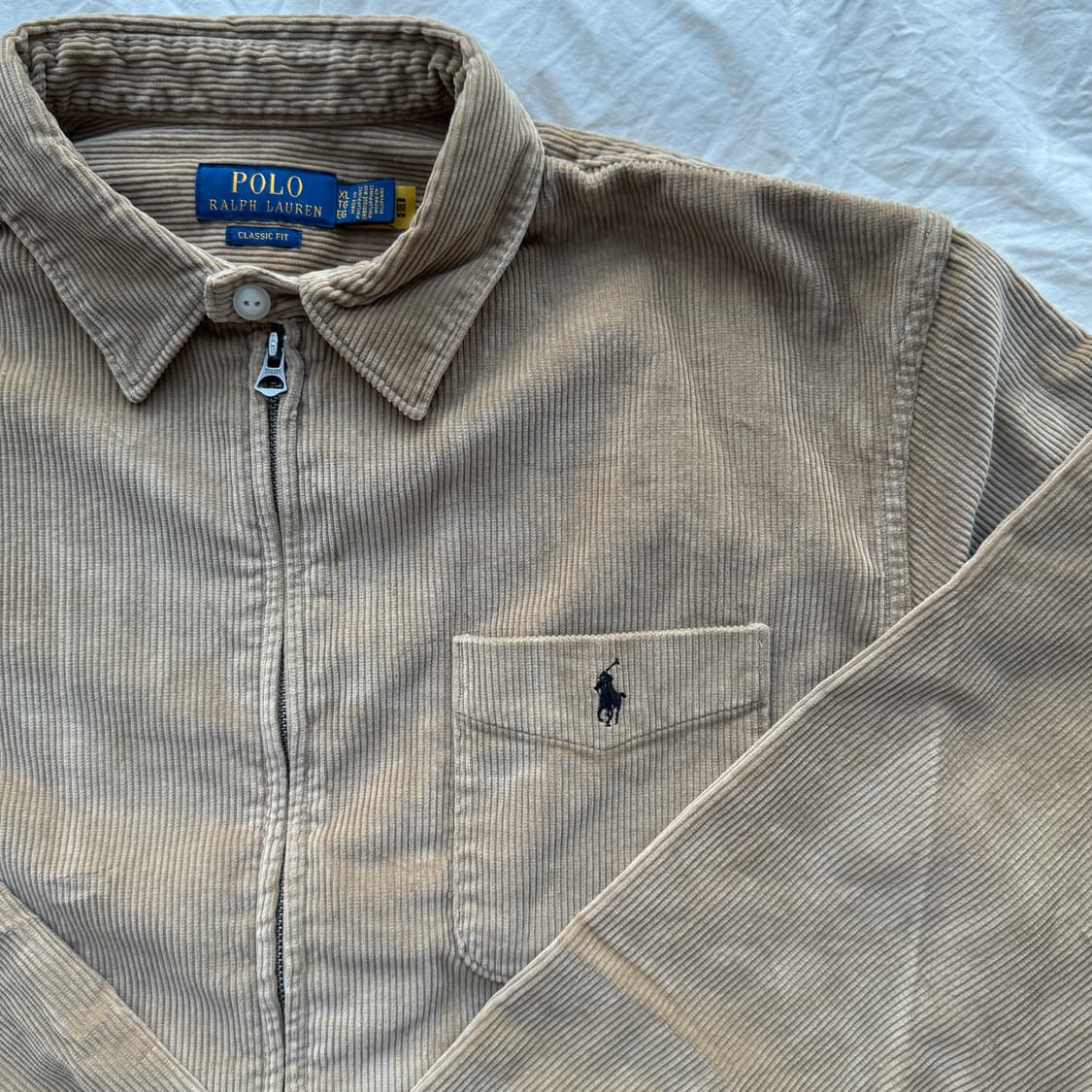 폴로랄프로렌 코듀로이 셔츠 자켓 베이지 상품이미지2
