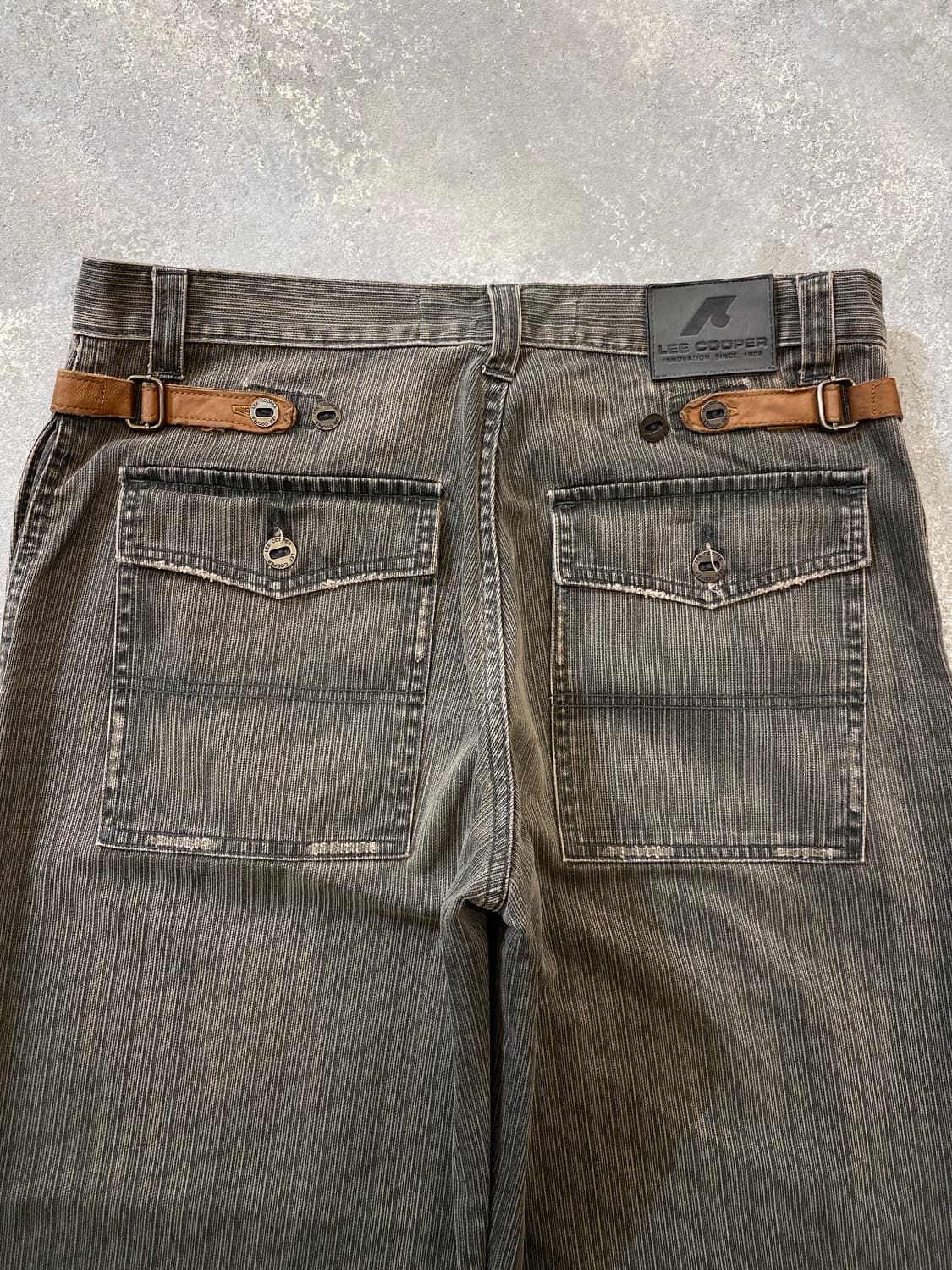 [32] Lee Cooper 리 쿠퍼 아메카지 데님 퍼티그 팬츠 상품이미지7