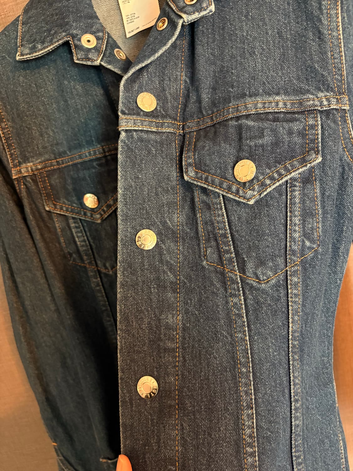 헬무트 랭 데님 롱 원피스 or 코트 XS 상품이미지3