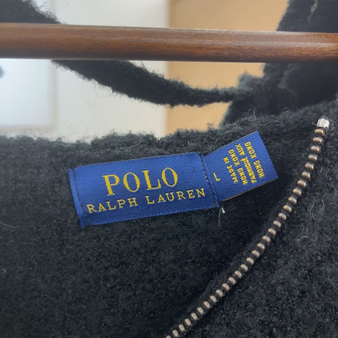 폴로 랄프로렌 여리 폭닥 오버핏 꽈배기 집업 니트 가디건 L C07412 상품이미지5