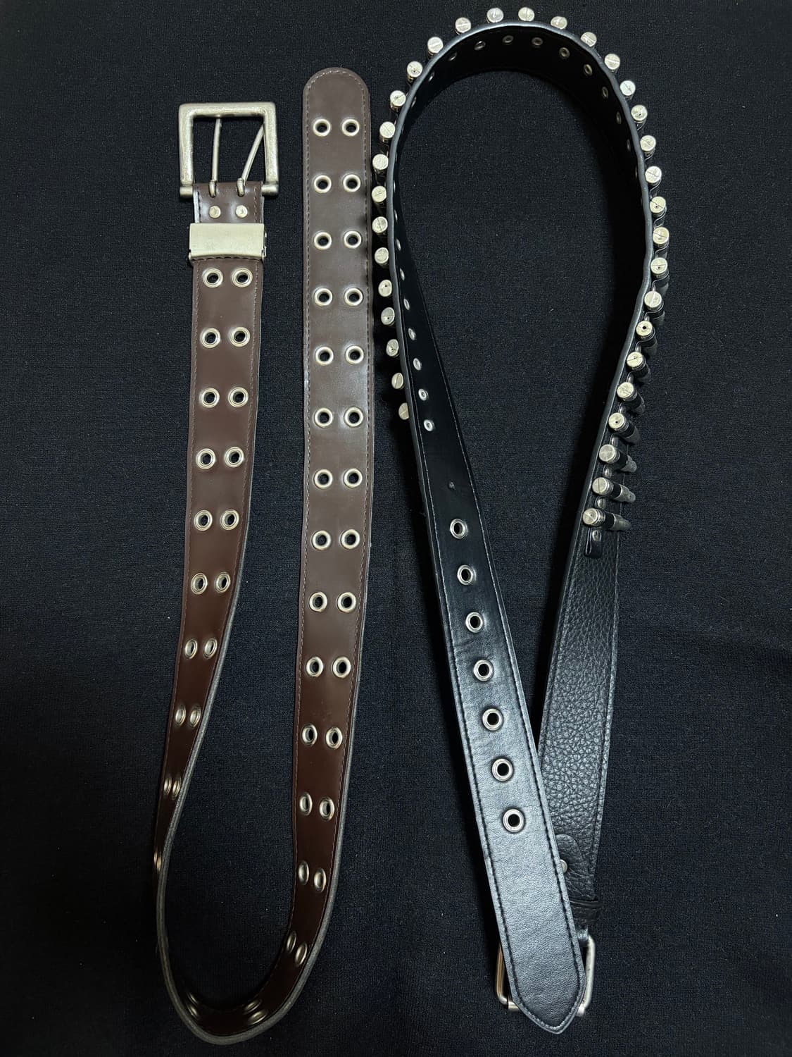 스터드 벨트 2종 상품이미지1