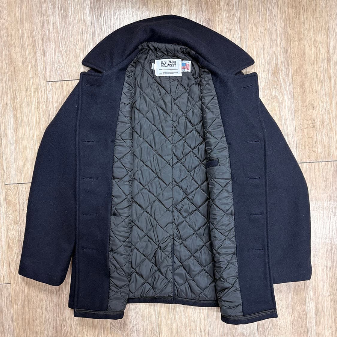 SCHOTT NYC 740N 피코트 네이비 38사이즈(100) 상품이미지6