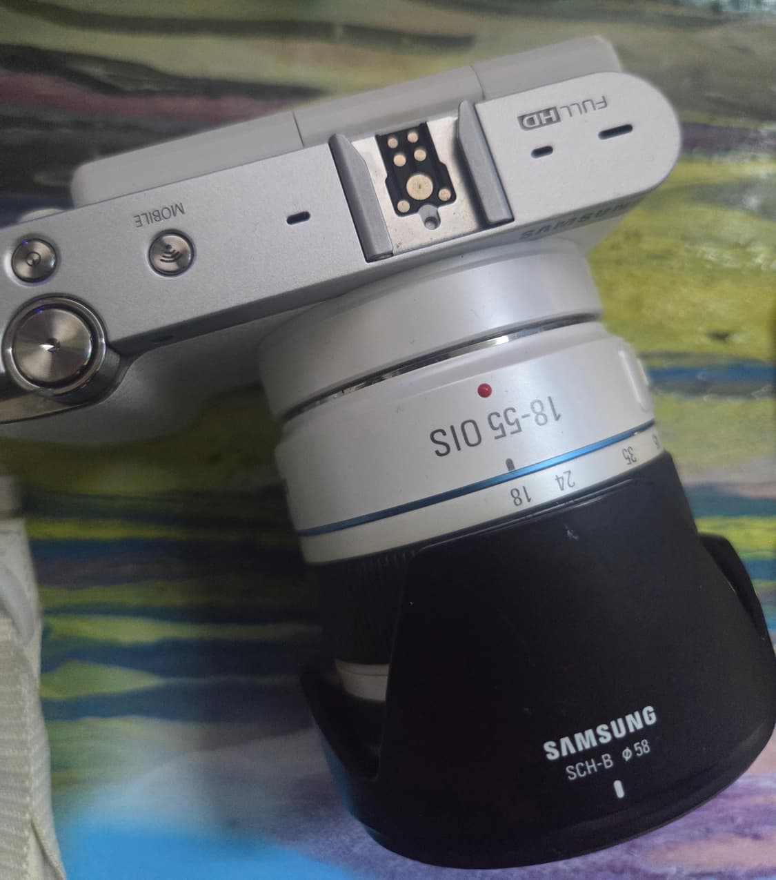 삼성 디지털카메라 nx3000 본체+렌즈+후드캡+렌즈캡 다드려요 상품이미지3