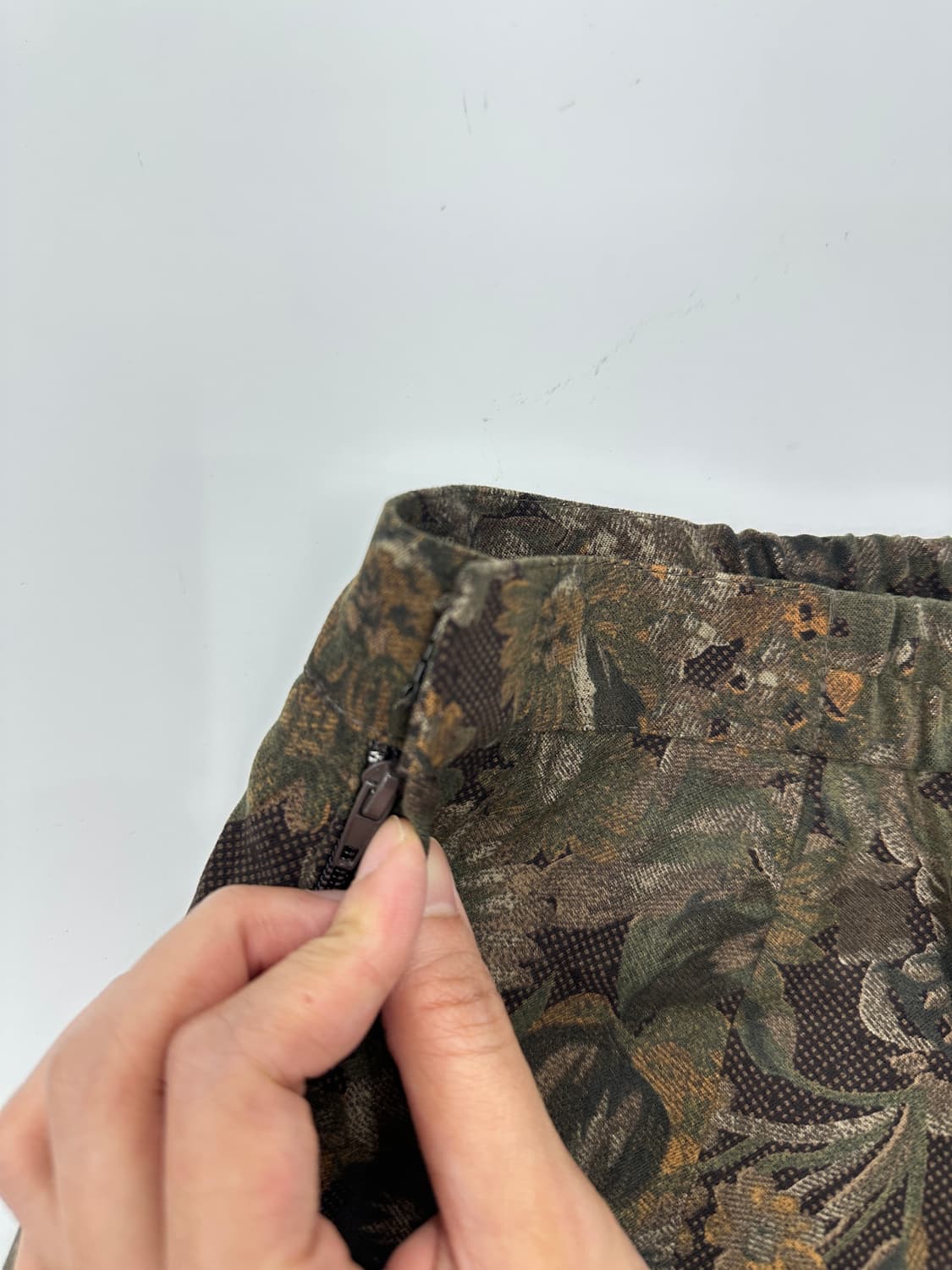 Vintage oriental floral skirt  상품이미지5