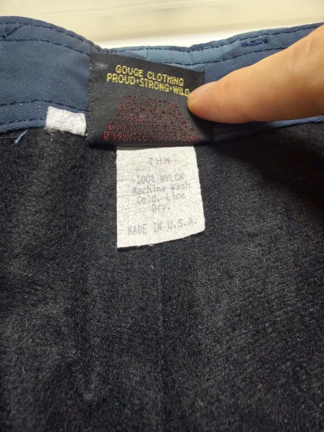 90s Gouge Skateboard 카모 팬츠 동계용 (L) 상품이미지6