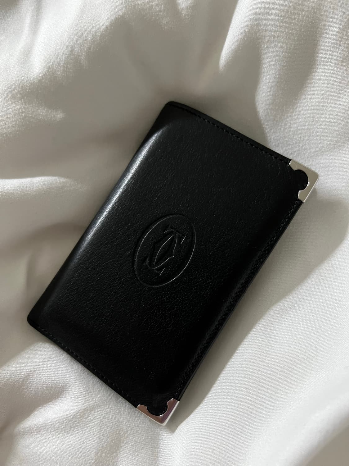 까르띠에 블랙 가죽 반지갑 상품이미지1