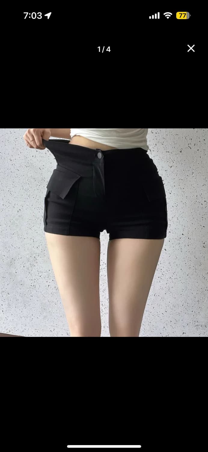 에이블리 포켓 반바지 두가지 색상 상품이미지1