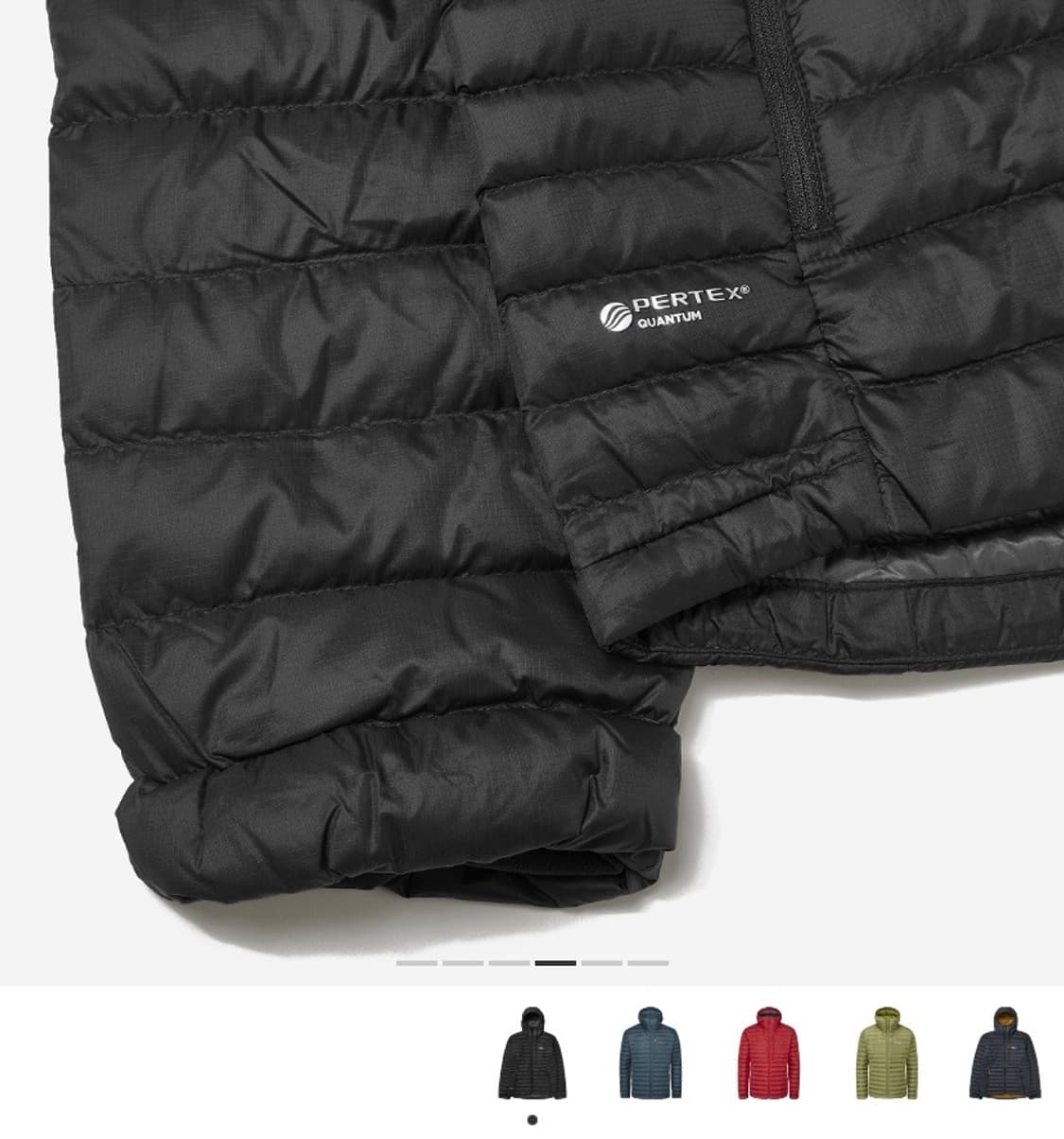 랩 마이크로라이트 알파인 경량패딩 L 블랙 상품이미지5