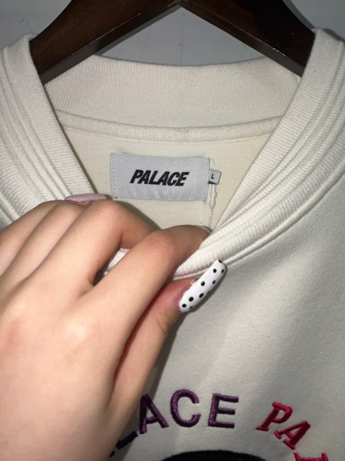 Palace 서클 로고 패치워크 맨투맨 상품이미지4