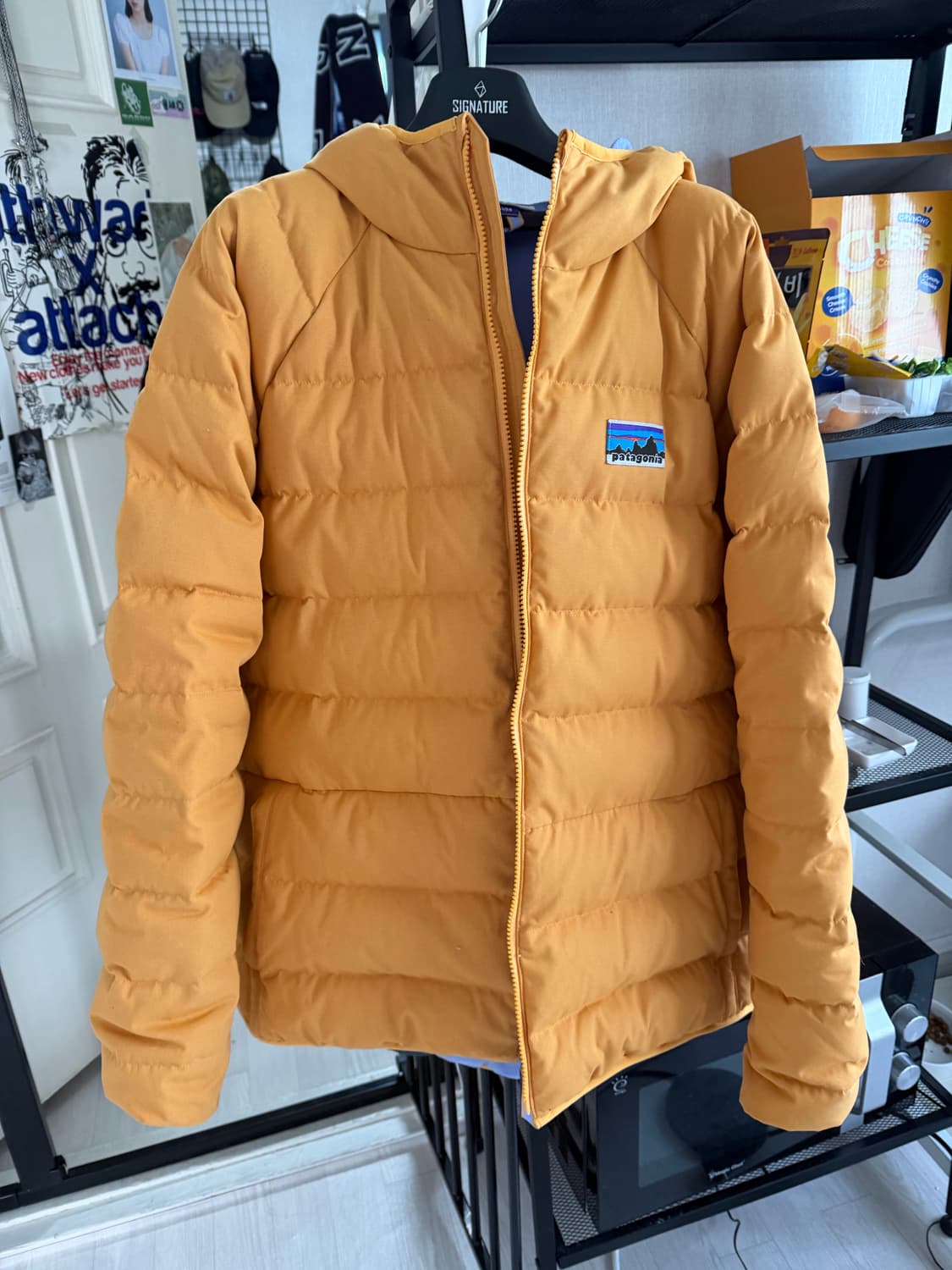 [L]파타고니아 50주년 코튼 다운 자켓 드라이드 망고 상품이미지1