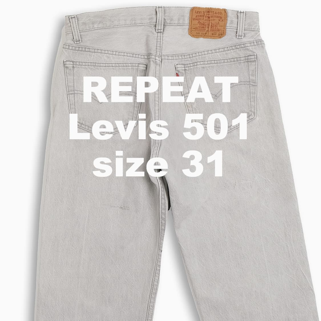 빈티지 리바이스 501 80s USA 31 인치 LV50133469 상품이미지1