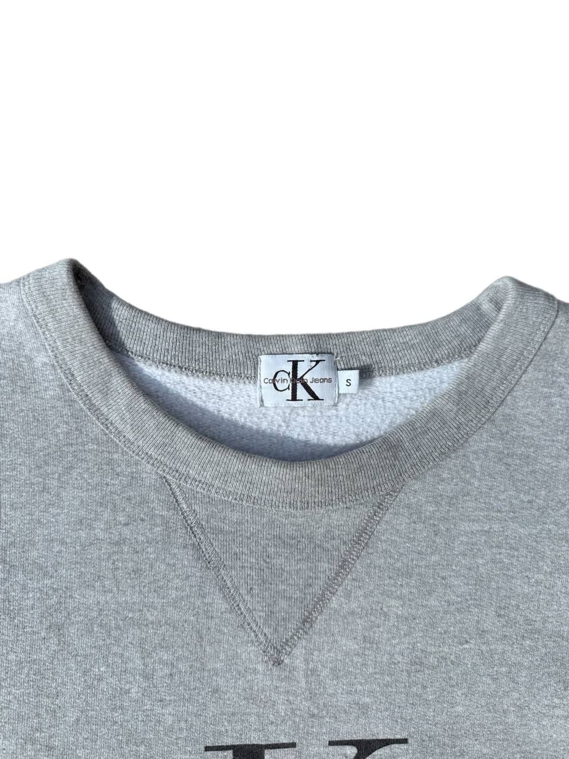 90s CK logo spell out sweatshirts 상품이미지5