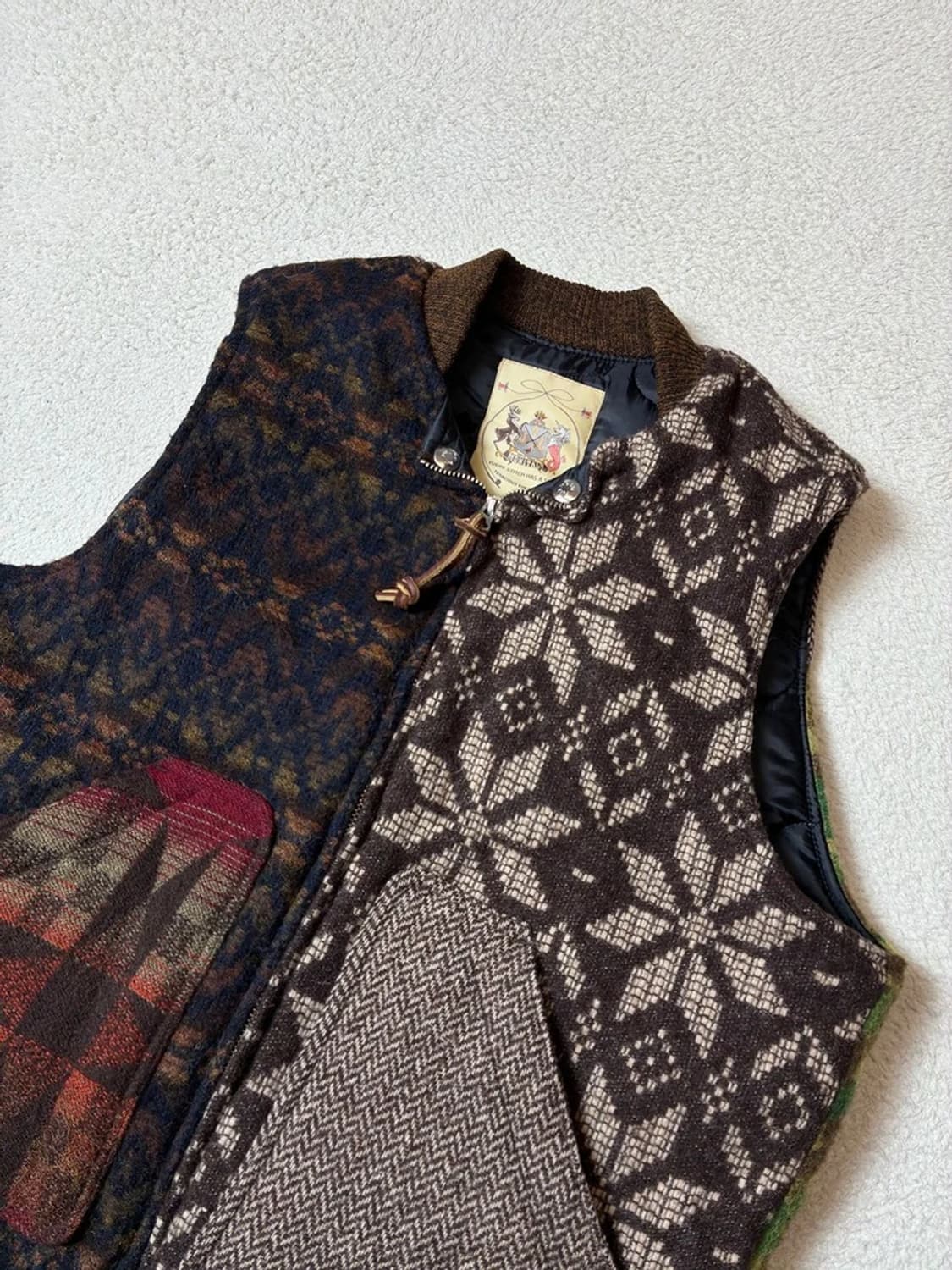 모니탈리 Monitaly USA 유틸리티 울 베스트 PN7624 상품이미지2