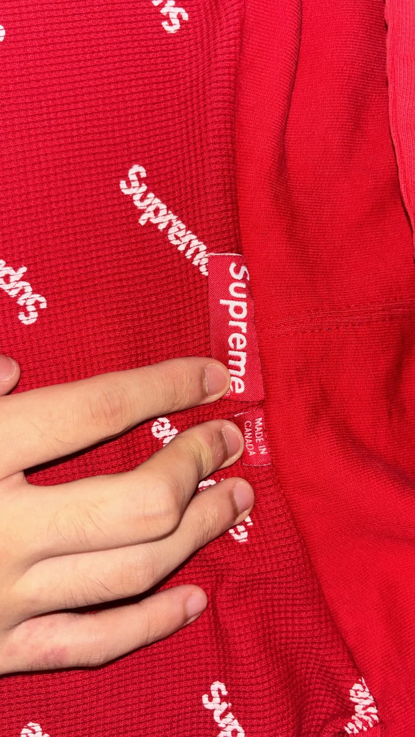15fw supreme thermal hood zip-up 상품이미지7
