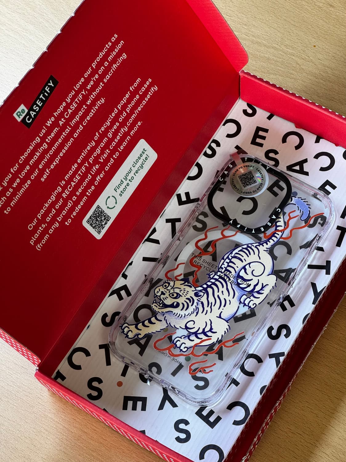 [새상품] 케이스티파이 아이폰 15 프로 맥세이프 클리어 케이스 상품이미지2