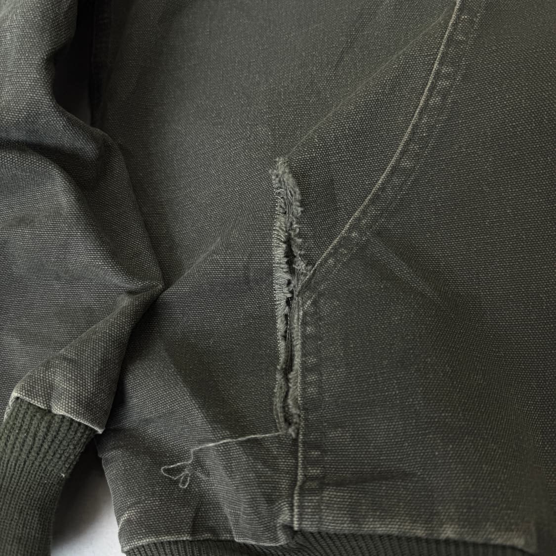 칼하트 OG 모스그린 덕액티브 J160 J130 mos 후드 워크자켓 상품이미지5