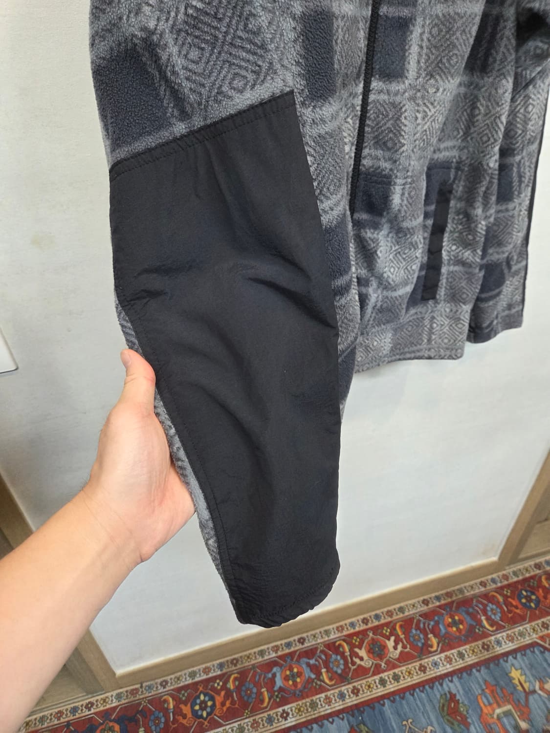 컬럼비아 체크 플리스 우븐자켓 L 상품이미지8