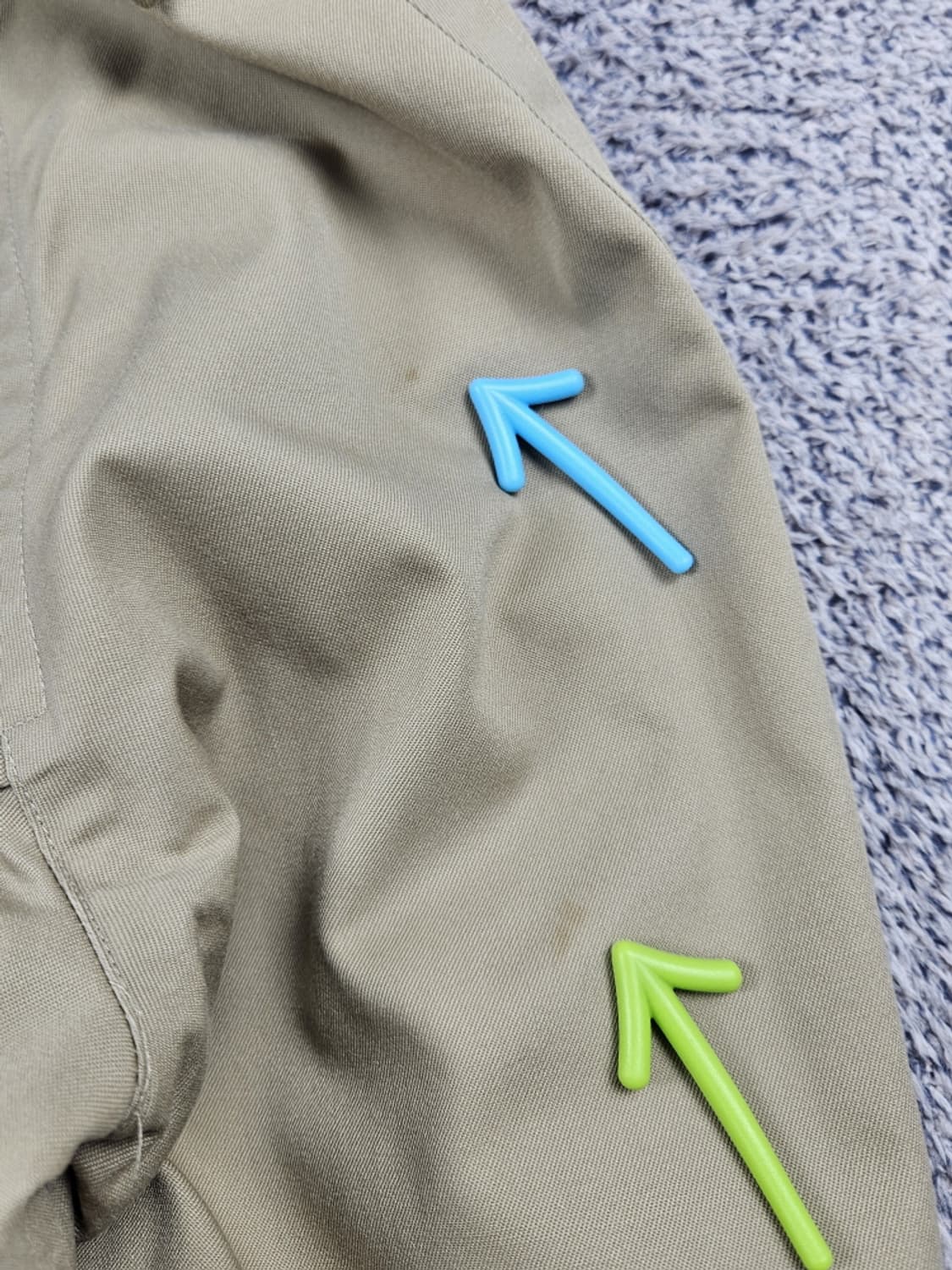 버버리 더블 브레스트 벨티드 트렌치 코트 ( 상세설명참조 )/ 10580 상품이미지10