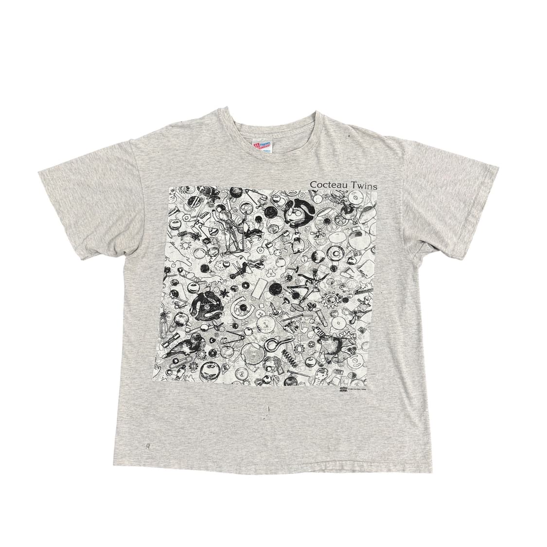 빈티지 90s Cocteau Twins 콕트 트윈스 밴드 티셔츠 상품이미지1