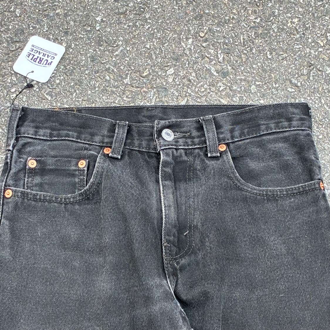 리바이스 517 부츠컷 블랙진 데님팬츠 p512 상품이미지2